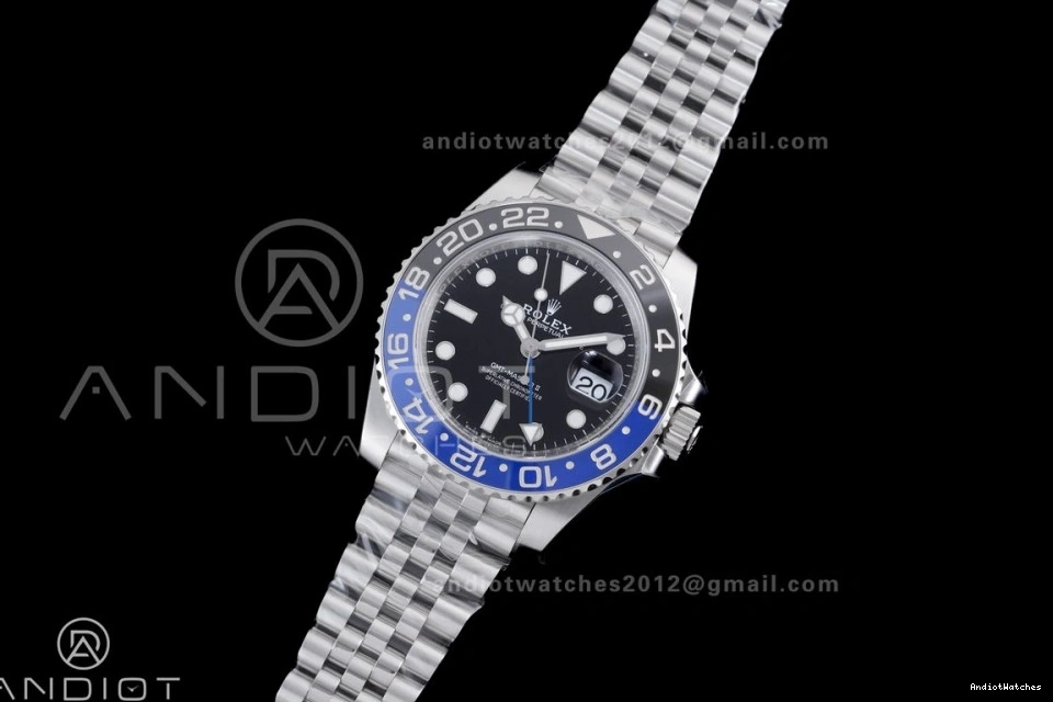 on GMT-Master Steel Best 904L 1:1 Bracelet Jubilee BLNR V Colorful Edition 869 II Batgirl DD3285 VSF 126710 0727
